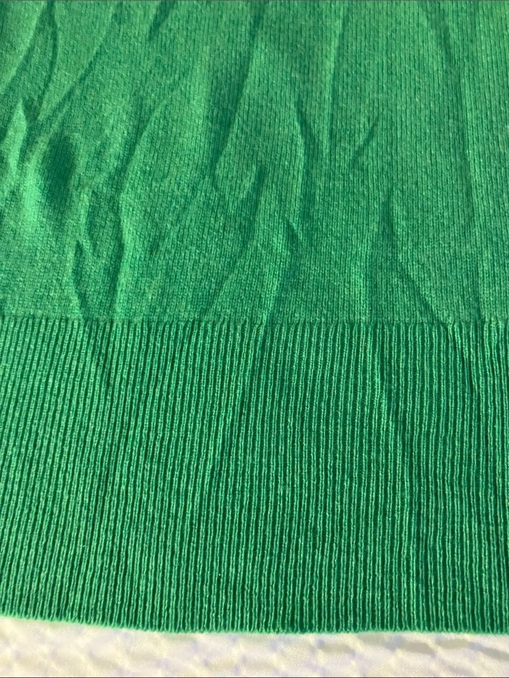 J. Crew Emerald Green Crewneck Cashmere Sweater Size Medium